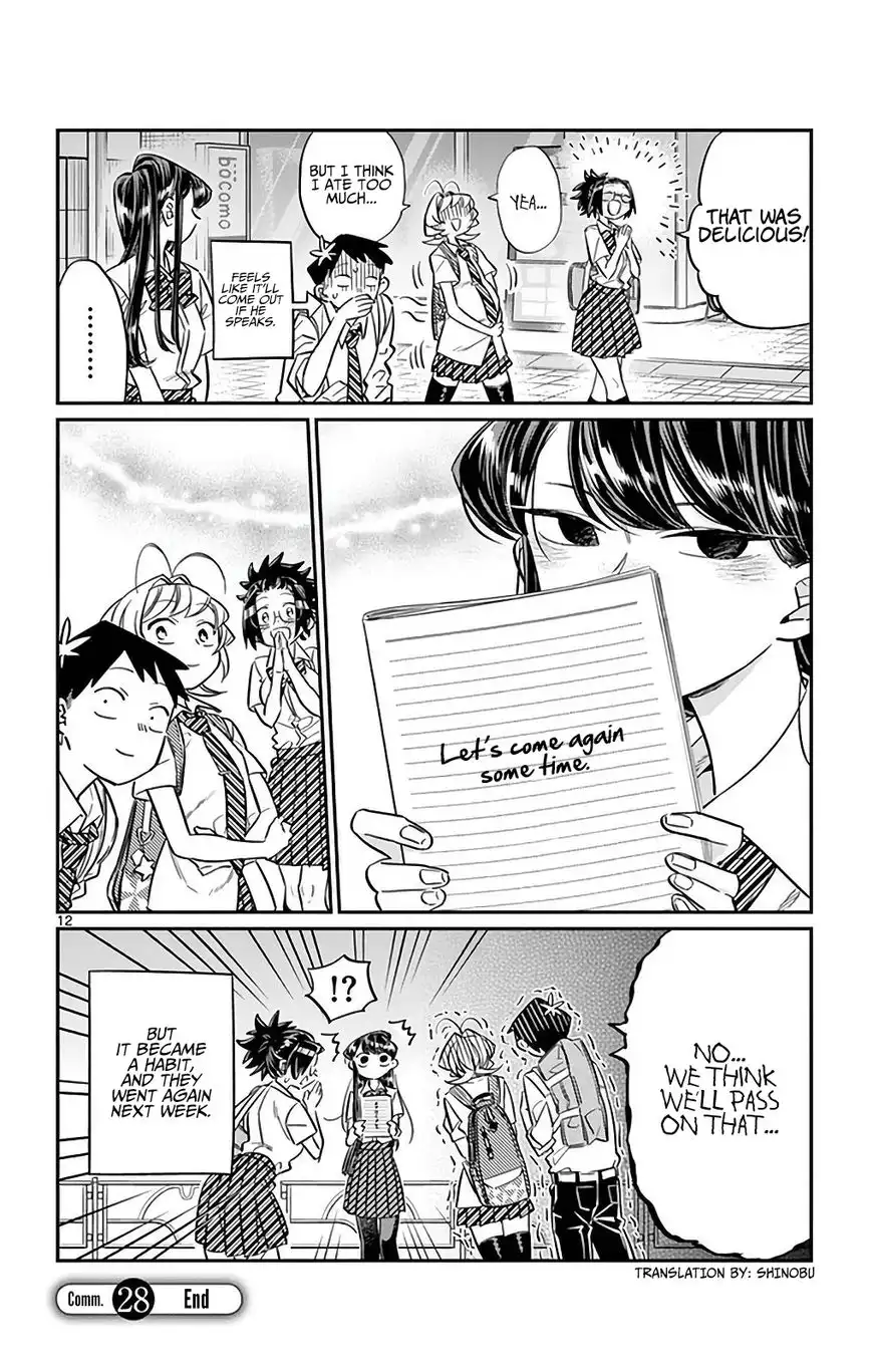 Komi-san wa Komyushou Desu Chapter 28 12